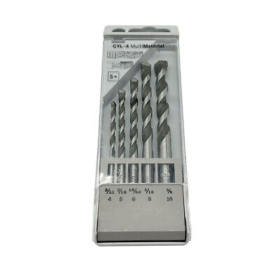 #ad 5Pcs Set Bosch CYL 4 Multi Construction Drill Bit Drilling Tools Accessories $12.99