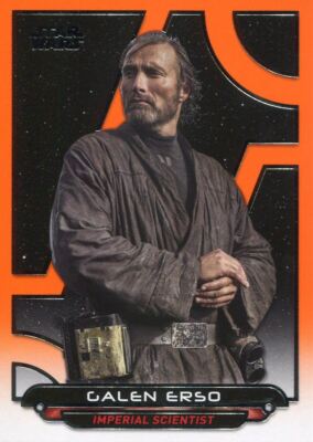 Star Wars Galactic Files Reborn Orange Parallel Base Card RO-8 Galen Erso