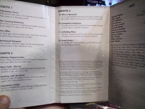 Tribulation Force 3 Left Behind Audiobook Cassettes used Tim LaHaye and Jerry J - Picture 5 of 10
