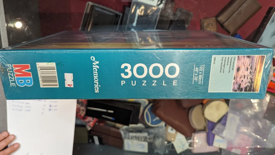 MB Puzzle 3000 PEZZI - Panorami - Cielo Tempestoso - 1992 - NUOVO - Immagine 3 di 3