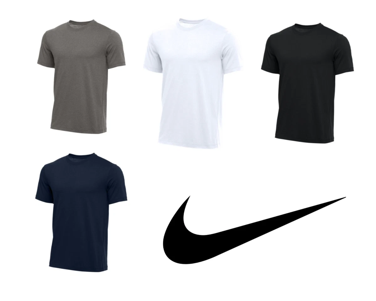 The Original Nike Core Tee Men's Athletic Cut Short Sleeve Shirt Cotton  Workout