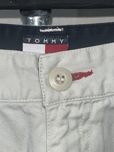 Tommy Hilfiger Shorts Boys 14 26X8 White Khaki Cargo Button Pockets Youth Kids - Picture 4 of 7
