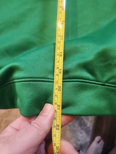 Notre Dame Fighting Irish Under Armour Green Hoodie Sweatshirt Youth Size Large - Picture 11 of 11