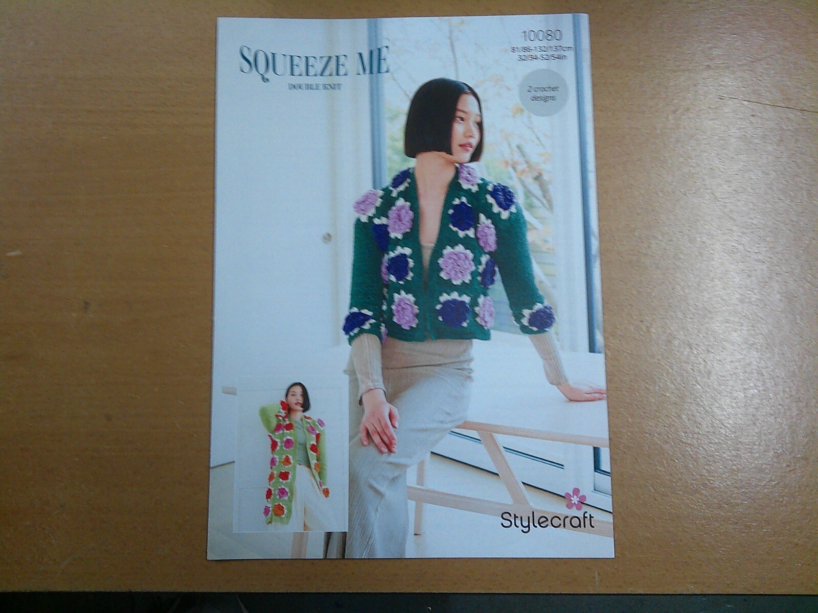 Stylecraft  Double Knitting Crochet Pattern 10080 81/86 - 132/137 cm 2 Designs