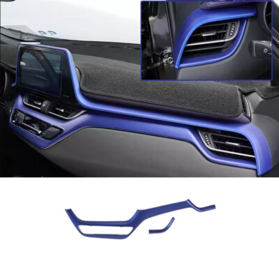 Console AC Switch Control Cover Trim 2* For Toyota C-HR CHR 2016