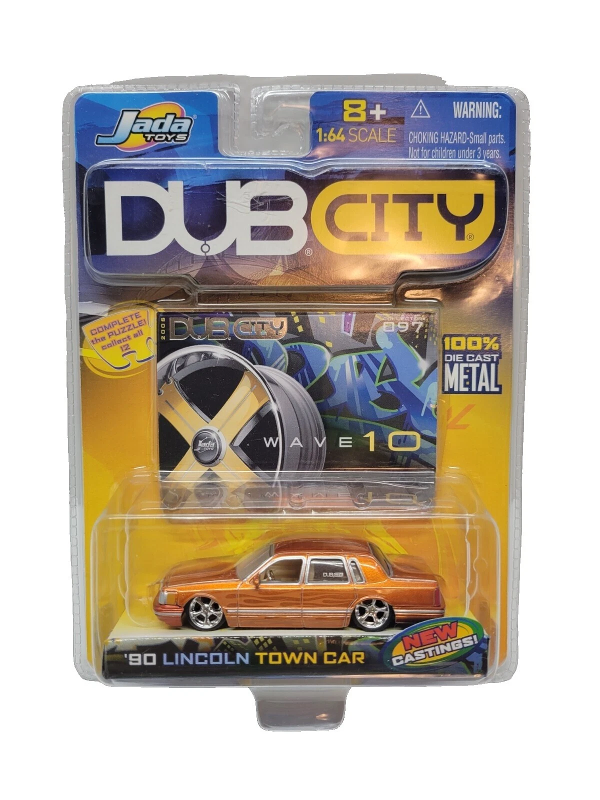 Jada Toys 1:64 Scale Lincoln Diecast Cars, Trucks & Vans