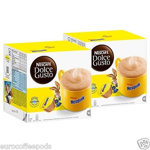 Dolce Gusto Nesquik Fabrica de café, 2 Cajas X (32 cápsulas) 32 porciones |  eBay