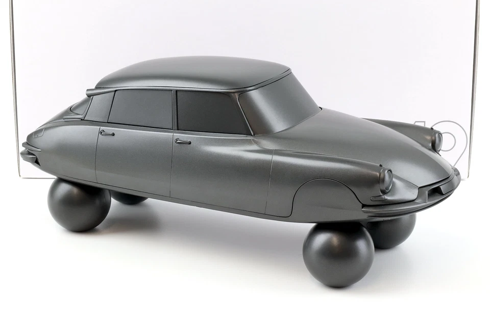 1:12 NOREV Citroen DS 19 On Balls 1959 Sculpture Full Mat Gris - Limite De - Photo 2/4