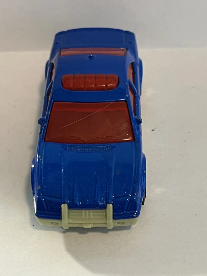 Coche de policía Burger King #2 2004 Matchbox azul Foto 2 de 4