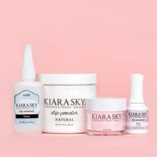 KIARA SKY Nail Dip Powder Refill Size 10oz/ Essentials System /Liquid-YOU CHOOSE