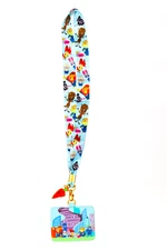 Disney Loungelfly Zootopia Lanyard w/ Cardholder