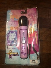 NEW Disney Hannah Montana Microphone FM Wireless Portable Hologram Card
