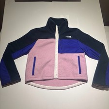 The North Face Girl Fleece Mashup Jackets Snap 4341