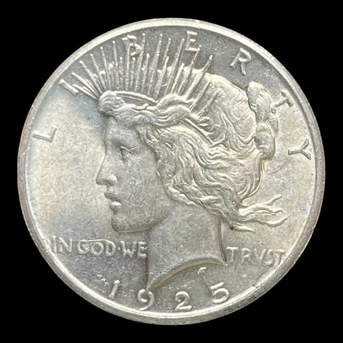 1925 Peace Silver Dollar, BU