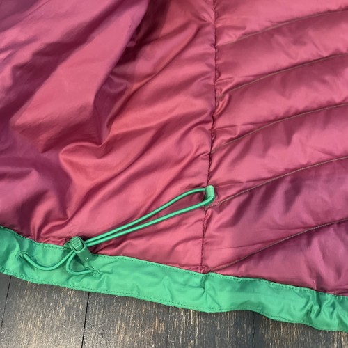 EUC!! Patagonia Daunen Pullover Weste Damen XL grün Puffer Vest - Bild 7 von 11