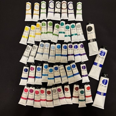 Gamblin Artist Oil Colors Paint Tubes Assorted Multicolor Lot