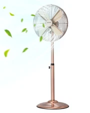 VEVOR✅Industrial Pedestal Fan,16 Inch 75-Degree Oscillating Fan,Height Adjustabl
