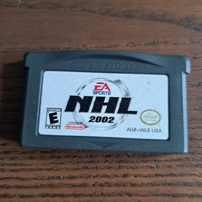 EA Sports NHL 2002 Nintendo Game Boy Advance GBA Cartridge