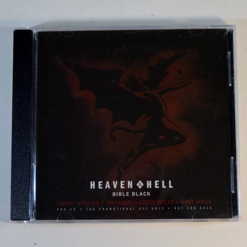 Heaven & Hell – Bible Black CD 2009 Promo Heavy Metal Rhino