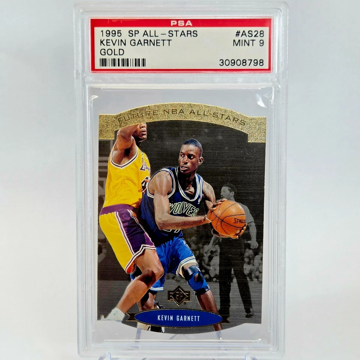 Kevin Garnett Professional Sports Authenticator (PSA) Basketball
