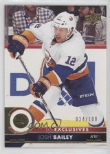 2017-18 Upper Deck Exclusives 34/100 Josh Bailey #123 2js