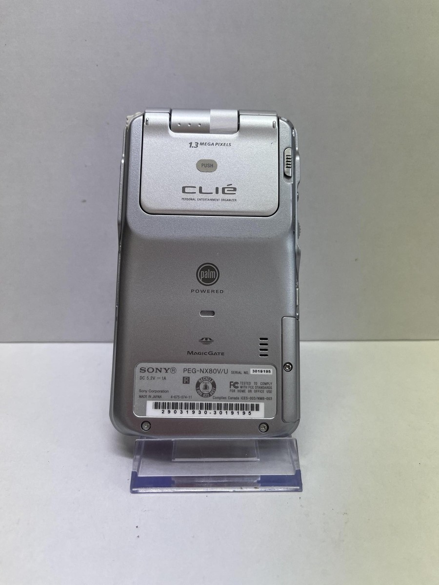 Sony Clie Handheld Palm OS 5.0 - Silver (PEG-NX80V) | eBay