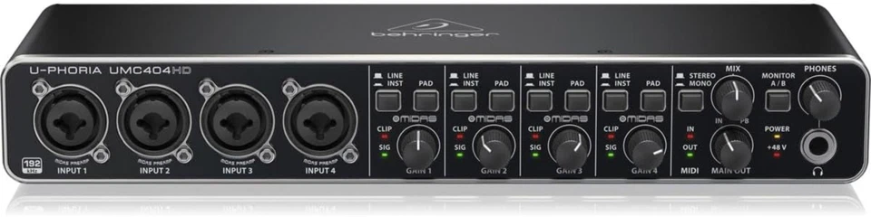 U-PHORIA Audiophile Interface with Mic Preamplifiers - Image 4 of 4
