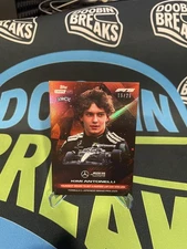 2025 Topps F1 Lights Out Kimi Antonelli 15/25 Orange Records Rookie