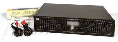  【PRO SERVICED】MINTY BSR EQ-3000 Graphic Equalizer/Analyzer w Mic! GUARANTY