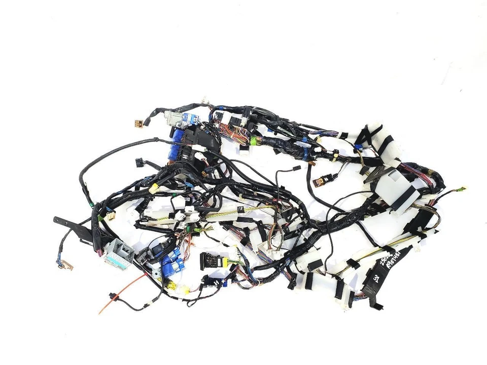 1997 Nissan 240SX OEM Body Wiring Harness Cabin Interior 1 Broken Connector - Image 2 of 4