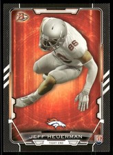 2015 Bowman Jeff Heuerman Rookie Black #42 Denver Broncos