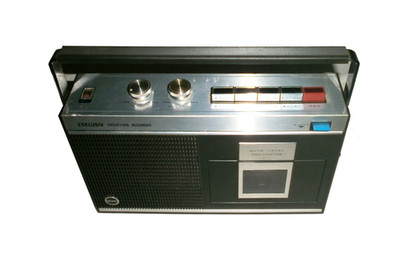 SANYO MR 410E EXCLUSIV CASETTEN RECORDER KASSETTENSPIELER VINTAGE 70er UNTESTET