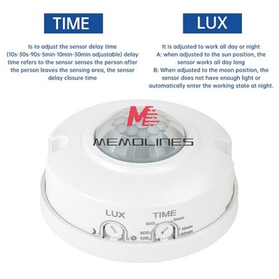 AC 220-240V Smart Ceiling Sensor Switch Infrared Human Body Motion Sensor Switch