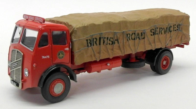 Corgi 1/50 Scale Diecast Model CC10201 - ERFV Sheeted Platform Lorry & Trailer - Image 2 of 4