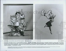 1990 Press Photo Animated cartoon "Jetsons: The Movie" - DFPG06407