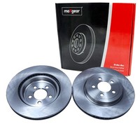 2X Maxgear Bremsschebeiben 345Mm BelÜFtet Vorne Passend FÜR Chrysler 300C Dodge