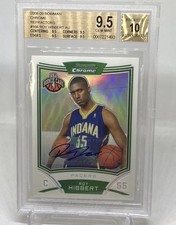 Roy Hibbert 2008 Chrome ROOKIE RC AUTO /50 REFRACTOR BGS 9.5/10 POP 2 COLLECTION