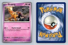 Girafarig #66/162 Scarlet & Violet Temporal Forces 2024 Pokemon Common TCG Card
