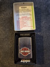Harley-Davidson Zippo Lighter with Motor Cycles Logo
