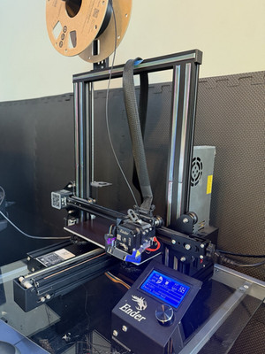 Ender  5 Pro 3D Printer and Ender 3 Pro Heavily Upgraded Includes Filament