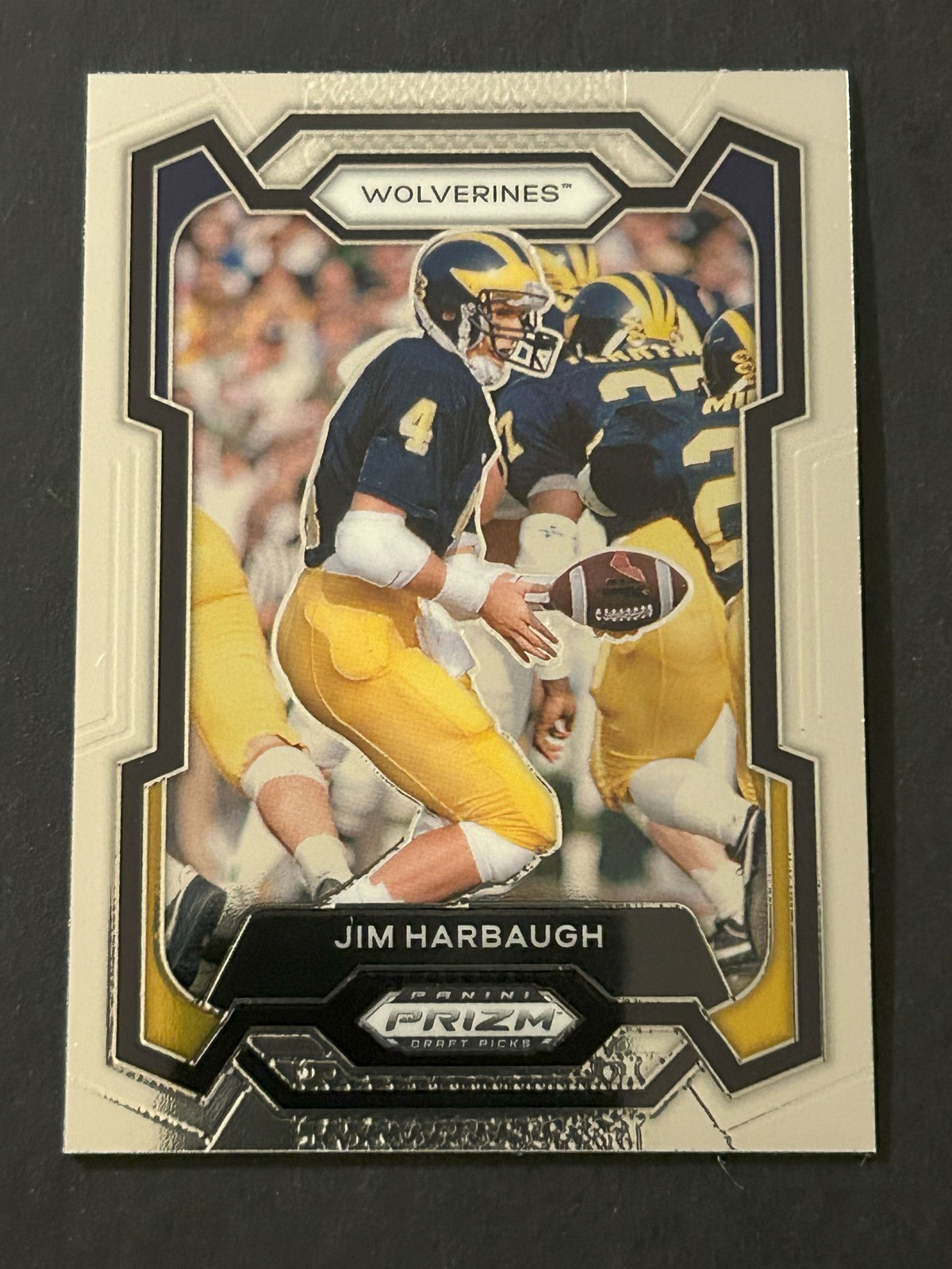 2024 Panini Prizm Draft Picks #50 Jim Harbaugh Michigan Wolverines