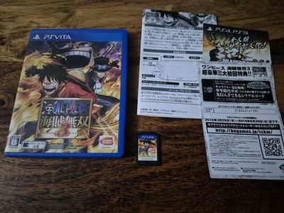 Boxed One Piece: Pirate Warriors 3 - PS VITA - UK Seller Japan Import 