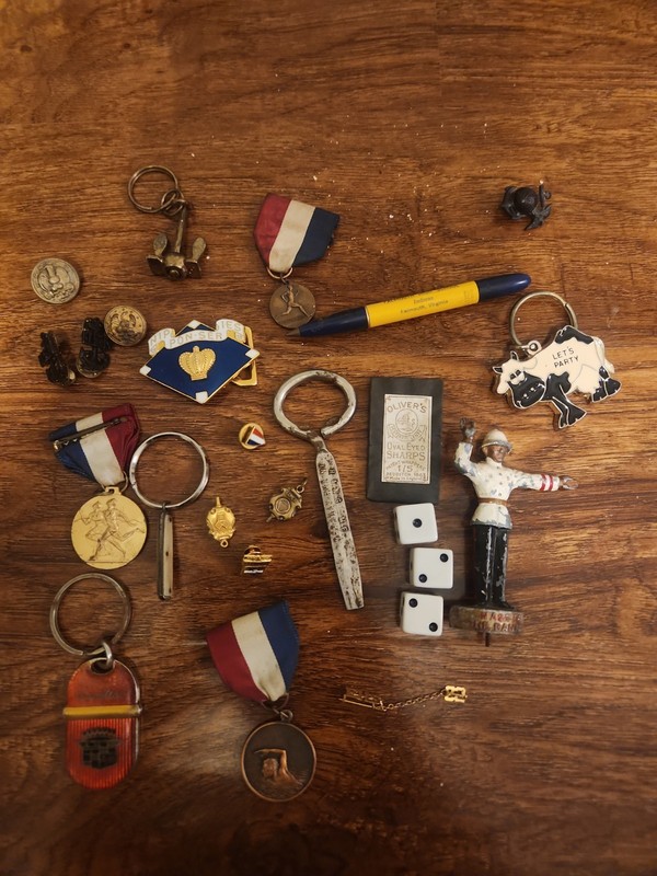Vintage Junk Drawer Lot Of Collectibles