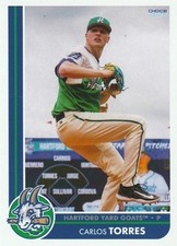 2025 Hartford Yard Goats Carlos Torres Colorado Rockies
