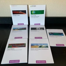 Amplify Science Grade 7 Workbook Home School  Earth Science Chemistry Physical