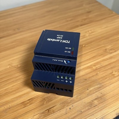 TDK-Lambda DSP30-20 Power Supply 100-240VAC to 24VDC 30W 1.25A New No Box