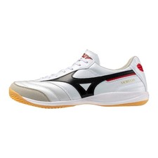 MIZUNO Morelia SALA ELITE IN Q1GA2512 09 Super White Pearl Black Width 2E Futsal