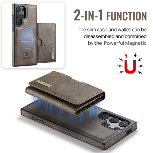 Para Samsung S25 S24 S23 S22 S21 Plus Ultra Extraíble Imán Cartera Funda - Imagen 51 de 74