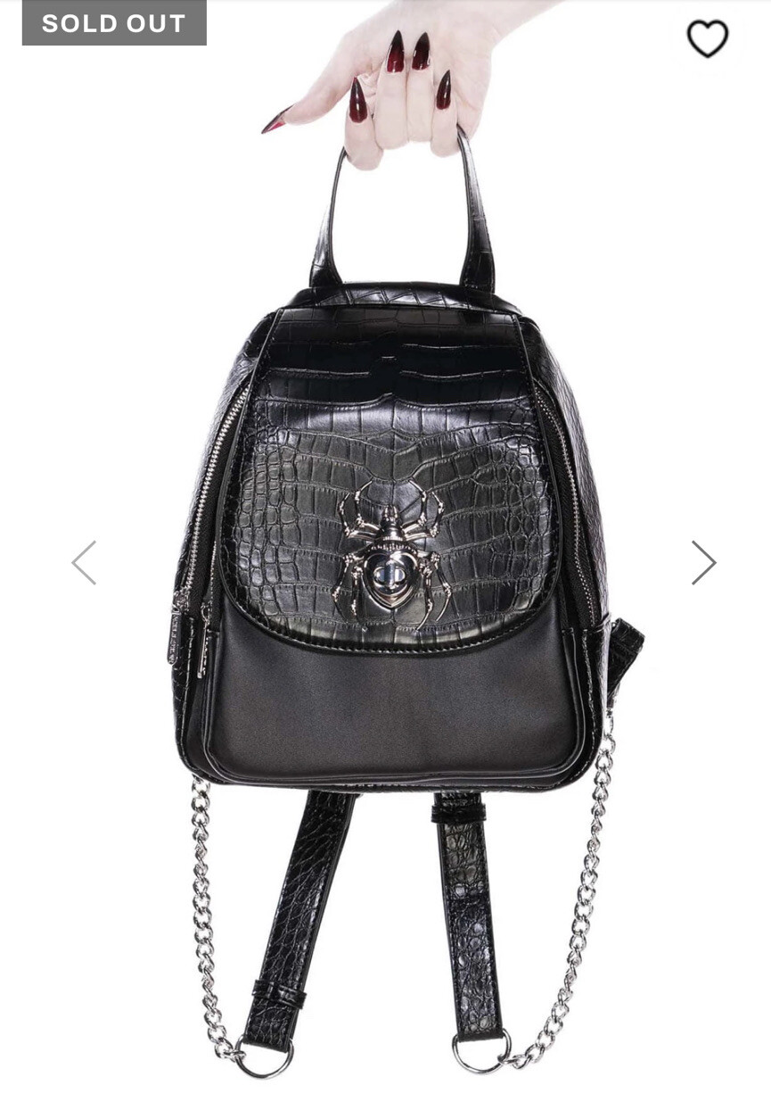 Killstar Black Widow Backpack - Sold out image 2