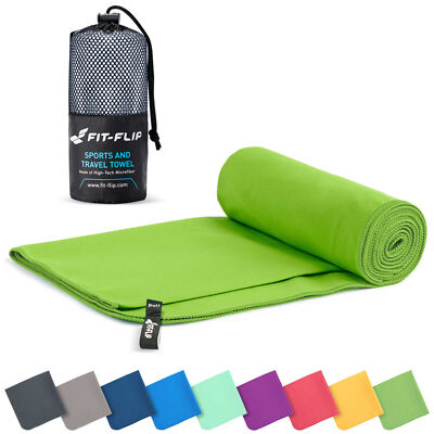 FIT-FLIP  Mikrofaser Handtuch Badetuch Strandtuch Microfaser Reisehandtuch